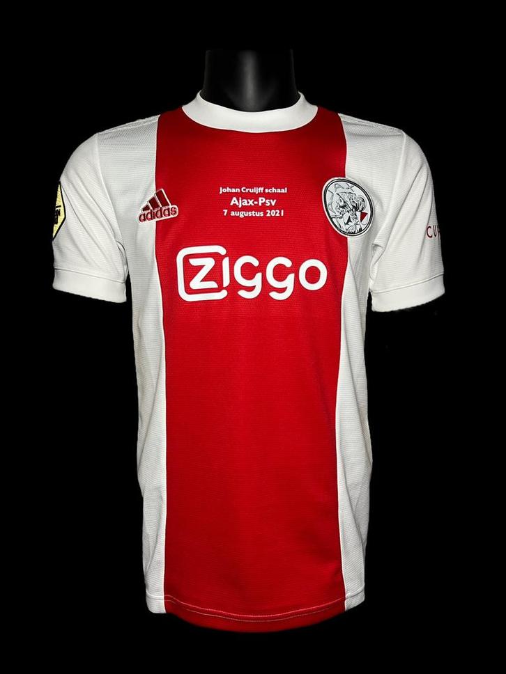 Matchworn Ajax David Neres (zie omschrijving), Sport en Fitness, Voetbal, Zo goed als nieuw, Shirt, Ophalen of Verzenden