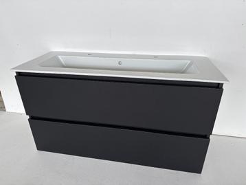 Combiset: Lavabo meubelwastafel + bijpassende wastafelkast beschikbaar voor biedingen