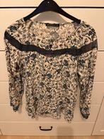 Mooie bloemen blouse blauw wit van Expresso, maat 38, Maat 38/40 (M), Ophalen of Verzenden, Zo goed als nieuw, Expresso