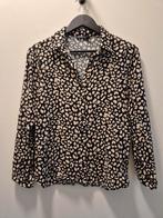 Leuke Akoz blouse met print maat S, Ophalen, Gedragen, Maat 38/40 (M)