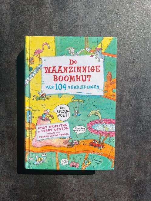 Terry Denton - De waanzinnige boomhut van 104 verdiepingen, Boeken, Kinderboeken | Jeugd | onder 10 jaar, Gelezen, Ophalen