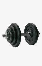 Tunturi halterset 2x20kg, Ophalen, Zo goed als nieuw, Halterset