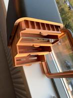 Humidor voor 110 sigaren - Zo goed als nieuw!, Ophalen, Zo goed als nieuw, Overige houtsoorten, Minder dan 50 cm