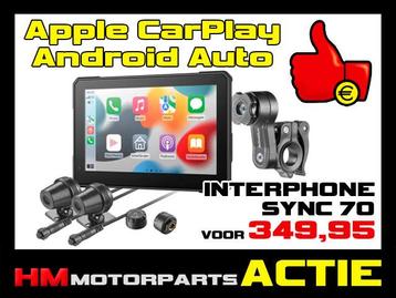 Interphone Sync 70 Smart Display - Apple Carplay - Android beschikbaar voor biedingen