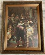Nachtwacht, geborduurd met wol, prof ingelijst, Antiek en Kunst, Kunst | Schilderijen | Klassiek, Ophalen