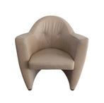Leolux Carabita Fauteuil Creme IZGS, Ophalen, Gebruikt, 75 tot 100 cm, 50 tot 75 cm