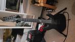 Harley Benton gitaar mat zwart, Ophalen, Zo goed als nieuw, Solid body, Overige merken