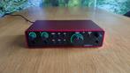 Focusrite Scarlett 2i2 4th gen, Ophalen of Verzenden, Zo goed als nieuw, Extern, Focosrite scarlett