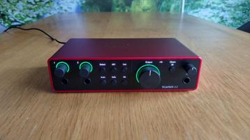 Focusrite Scarlett 2i2 4th gen beschikbaar voor biedingen