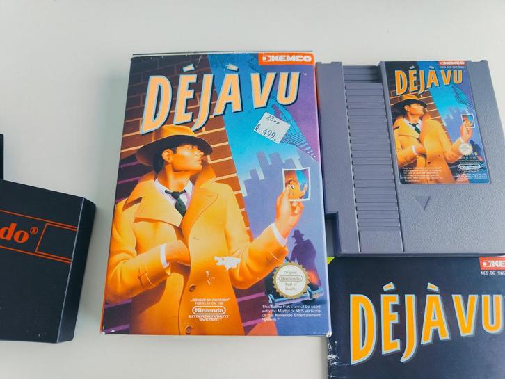 Deja Vu PAL B Compleet Nintendo NES, Spelcomputers en Games, Games | Nintendo NES, Gebruikt, 2 spelers, Vanaf 3 jaar, Ophalen of Verzenden
