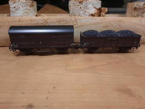 [ W2828 ] Marklin H0  - 2x 44900, Hobby en Vrije tijd, Modeltreinen | H0, Zo goed als nieuw, Wagon, Wisselstroom, Märklin, Ophalen of Verzenden