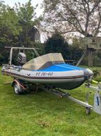 Boot, Watersport en Boten, Gebruikt, 70 tot 120 pk, Benzine, Overige materialen