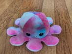 Reversible Octopus Plush - 20 cm diameter - roze/blauw, Ophalen of Verzenden, Nieuw, Overige typen