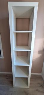 Wandmeubel 5 vakken mat wit, Ophalen, 25 tot 50 cm, 50 tot 100 cm