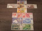 Set 11 guldenbiljetten 5 t/m 250 gulden (1966-1997), Postzegels en Munten, Bankbiljetten | Nederland, Ophalen of Verzenden, 250 gulden