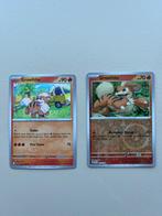 Growlithe Pokemon Kaarten 31&30 SVI, Ophalen of Verzenden, Nieuw, Meerdere kaarten, Foil