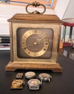 Vintage Kienzle klok + oude mechanische horloges, Verzenden