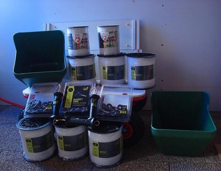 Schrikdraad lint a`200 mtr. 10 rollen, Dieren en Toebehoren, Stalling en Weidegang