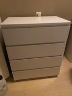 Malm ikea ladekast 4 lades, Huis en Inrichting, Kasten | Ladekasten, Ophalen, 50 tot 100 cm, Zo goed als nieuw, 3 of 4 laden