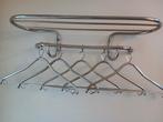 Retro Gispen Wandkapstok met 5 Hangers, Huis en Inrichting, Woonaccessoires | Kapstokken, Wandkapstok, Gebruikt, Ophalen of Verzenden