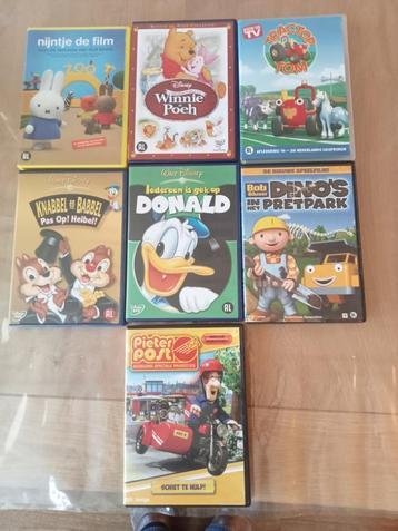 KINDER / KLEUTER DVD's beschikbaar voor biedingen