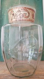 Oude Venz Kruidenierswinkel Pot met origineel etiket, Antiek en Kunst, Ophalen of Verzenden