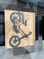 Tomos A35 Quadro - Silhouet van gepoedercoat staal, Hobby en Vrije tijd, Ophalen of Verzenden, Nieuw, Knutselwerk