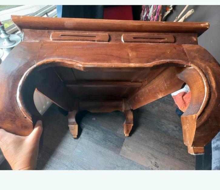 Oosterse Opiumtafel / Bijzettafel, Antiek en Kunst, Antiek | Meubels | Tafels, Ophalen