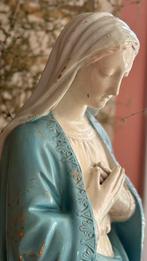 Heiligenbeeld, Maria, turquoise, oud-wit, sereen,uitstraling, Ophalen