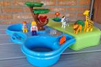 PLAYMOBIL. Koffer met waterbassins en accessoires.., Ophalen, Zo goed als nieuw