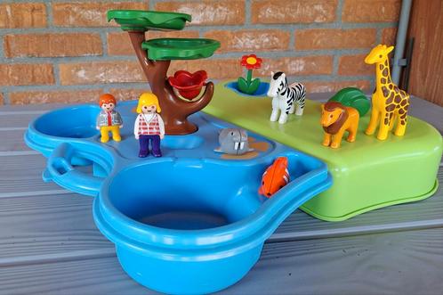 PLAYMOBIL. Koffer met waterbassins en accessoires.., Kinderen en Baby's, Speelgoed | Playmobil, Zo goed als nieuw, Ophalen
