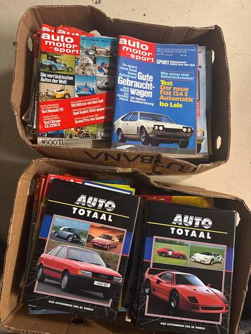 Collectie Auto Tijdschriften - Auto Motor Sport & Auto Totaa beschikbaar voor biedingen