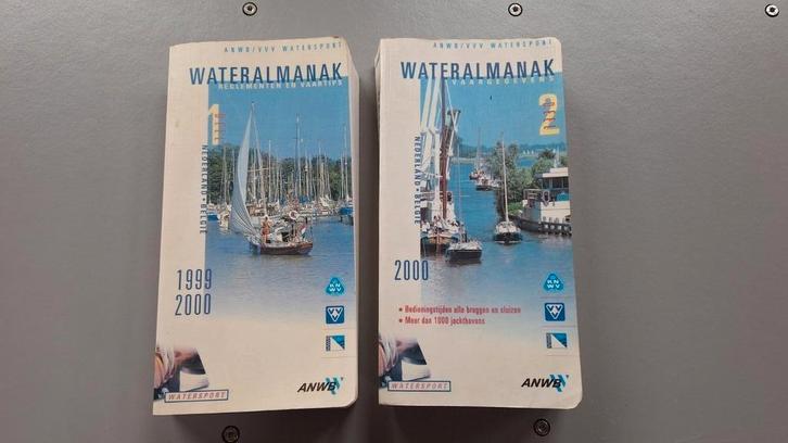 Wateralmanakken 1 & 2 - 2000, Watersport en Boten, Navigatiemiddelen en Scheepselektronica, Ophalen of Verzenden
