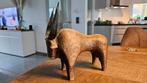 Stier, Antiek en Kunst, Kunst | Beelden en Houtsnijwerken, Ophalen of Verzenden