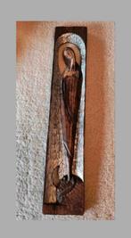 Madonna Religieus Houtsnijwerk Art Deco, Antiek en Kunst, Ophalen of Verzenden