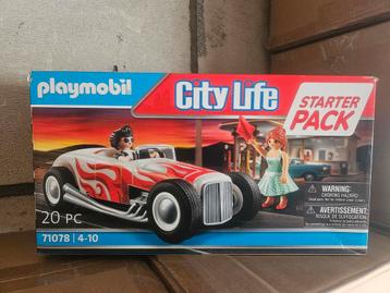 Playmobil City Life Starter Pack - Hot Rod Nieuw! beschikbaar voor biedingen