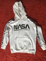 hoodie H&M wit NASA 146-152 trui capuchon sweater, Trui of Vest, Jongen of Meisje, Ophalen of Verzenden, Zo goed als nieuw