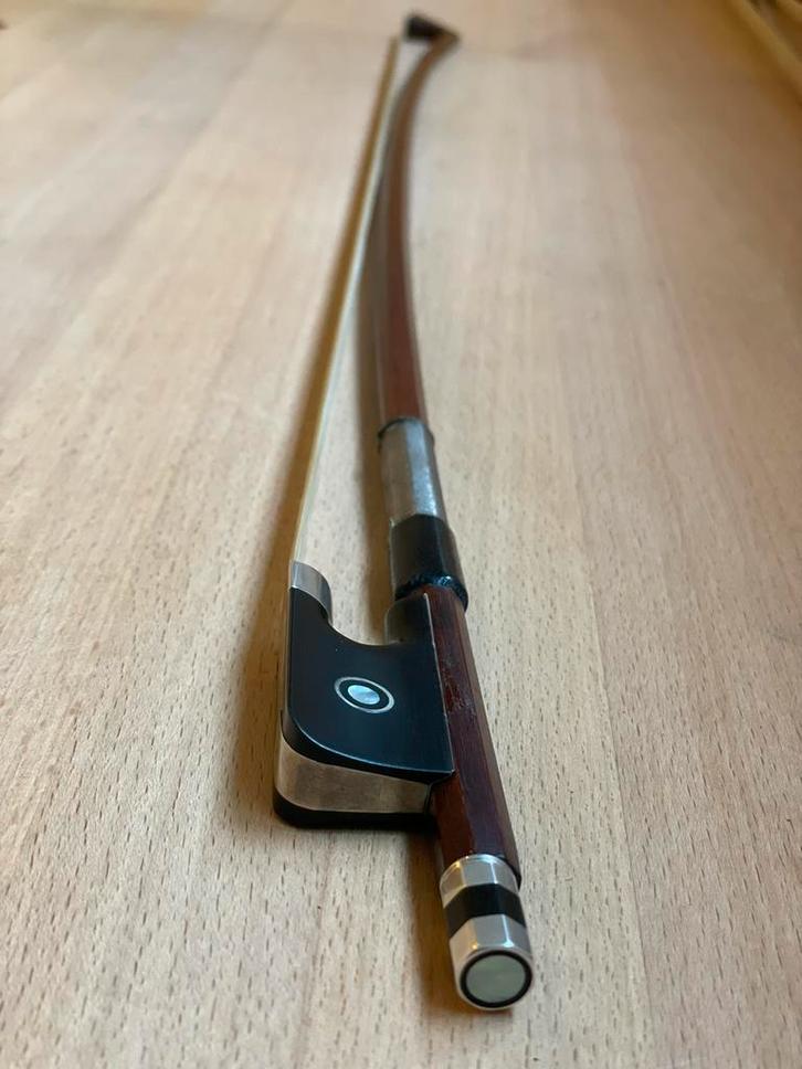 Extreem fijne octogonale Cellostrijkstok Roger Lotte 1965, Muziek en Instrumenten, Strijkinstrumenten | Cello's, Ophalen of Verzenden