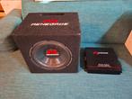 Renegade subwoofer + versterker 500 watt!!, Ophalen of Verzenden, Zo goed als nieuw