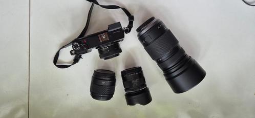 Panasonic Lumix DMC-GX80 + 4 lenzen, Audio, Tv en Foto, Fotocamera's Digitaal, Gebruikt, Compact, Overige Merken, 8 keer of meer