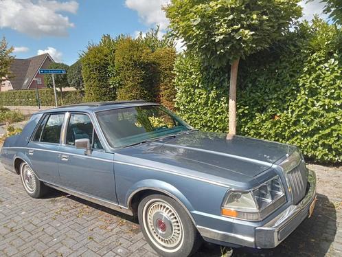 Lincoln Continental 5.0 AUT 1984 Blauw, Auto's, Lincoln, Particulier, Continental, Benzine, Sedan, Automaat, Origineel Nederlands