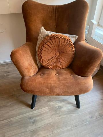Seats and Sofa fauteuil velvet beschikbaar voor biedingen
