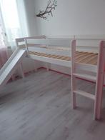 Halfhoogslaper wit 90x200, Ophalen, Zo goed als nieuw, Halfhoogslaper