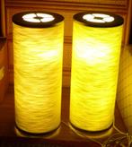 1 of 2 Licht groene tafel/vloerlamp(en) IKEA Vidja Typ B1104, Ophalen of Verzenden, Zo goed als nieuw, Overige materialen, Minder dan 50 cm