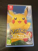 Pokémon: Let's Go, Pikachu! - Nintendo Switch, 1 speler, Ophalen of Verzenden, Zo goed als nieuw, Role Playing Game (Rpg)