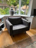 Loveseat grijsbruin, Huis en Inrichting, Ophalen, Gebruikt, 100 tot 125 cm, Landelijk/ industrieel
