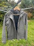 Lyle and Scott grijze tussenjas katoen xs, Gebruikt, Lyle & Scott, Ophalen of Verzenden, Jongen