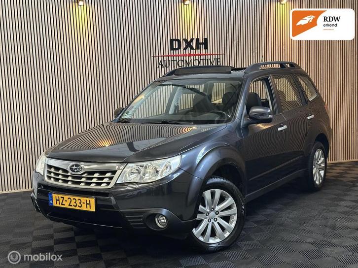Subaru Forester 2.0 Premium Plus AUT PANO XENON LEDER TREKHK, Auto's, Subaru, Bedrijf, Te koop, Forester, 4x4, ABS, Achteruitrijcamera