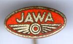 JAWA rood email op koper motorfiets speldje ( G_052 ), Verzenden, Zo goed als nieuw, Transport, Speldje of Pin