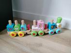 Woezel en pip trein - hout, Ophalen of Verzenden, Gebruikt